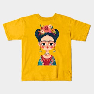 Frida Cartoon Kids T-Shirt